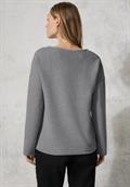 Glitzerndes Ottoman Shirt platinum grey mel.