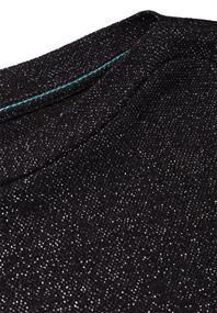 Glitzerndes Shirt black