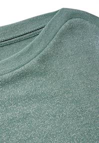 Glitzerndes Shirt glaced salvia green