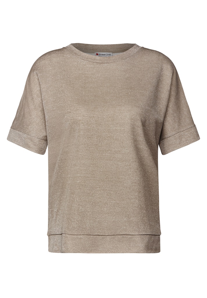 STREET ONE T-Shirt, mit Glitzerdetails günstig online kaufen