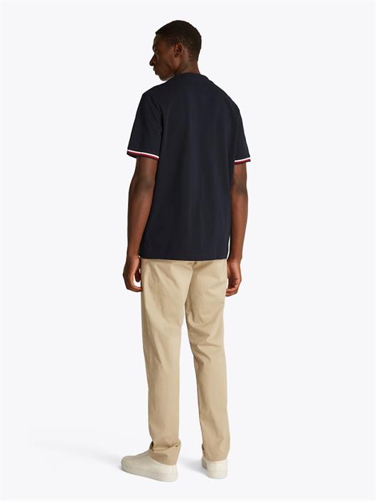 global-stripe-cuff-tee-desert-sky