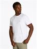 GLOBAL STRIPE CUFF TEE white