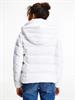 GLOBAL STRIPE HIP L DOWN JKT th optic white