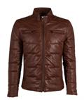 GMAplin RF Lederjacke chestnut