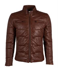 GMAplin RF Lederjacke chestnut