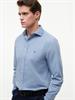 GMD POPLIN SEMI SPREAD RF SHT brisk blue