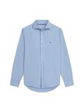 GMD POPLIN SEMI SPREAD RF SHT brisk blue
