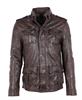 GMTasdo- Lederjacke chestnut