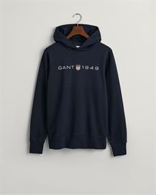 Graphic Hoodie mit Print evening blue