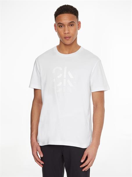 GRAPHIC TRIPLE LOGO T-SHIRT bright white