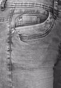 Graue Loose Fit Jeans grey washed