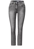 Graue Loose Fit Jeans grey washed