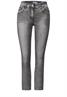 Graue Loose Fit Jeans grey washed