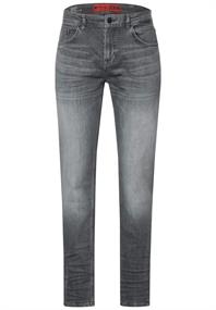 Graue Regular Fit Jeans mid grey wash