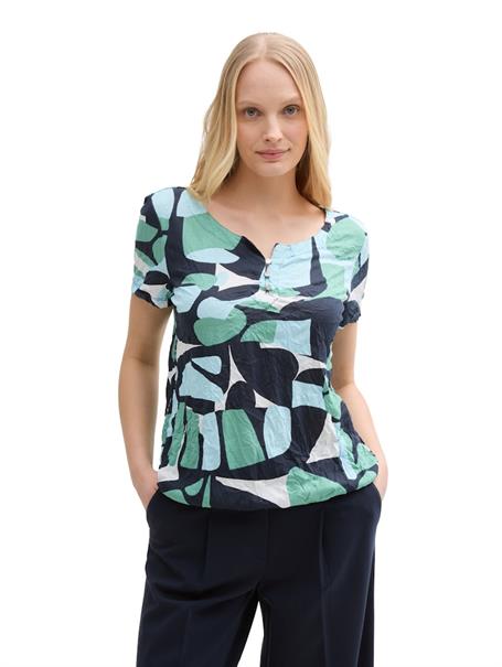 green dots and shapes design