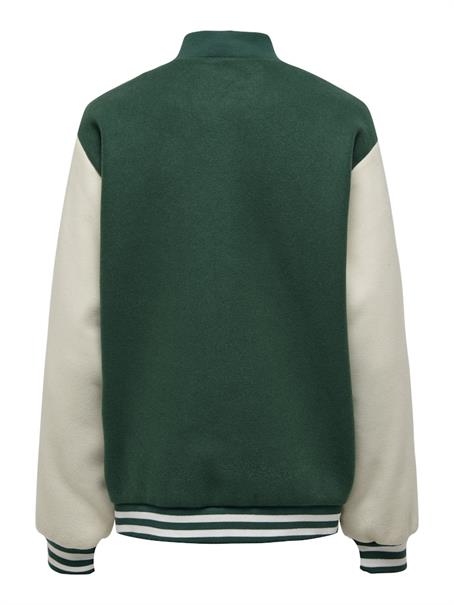 green jacket