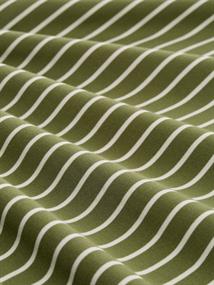 green offwhite tee stripe