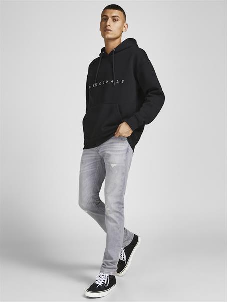 grey denim