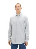 grey mint chambray