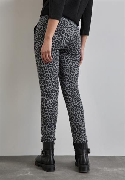 grey overdye print
