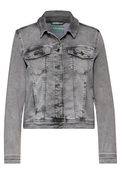 grey random washed