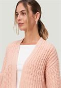 Grobstrickjacke light rose melange