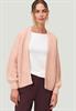 Grobstrickjacke offener Style light rose melange
