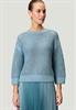 Grobstrickpullover bluesilver