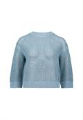 Grobstrickpullover bluesilver
