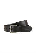 Gürtel aus echtem Leder black