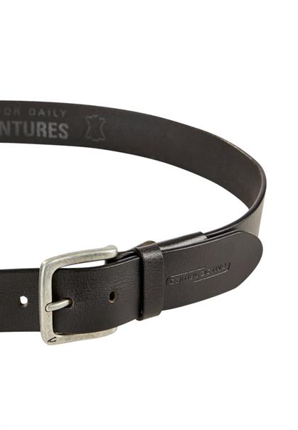 Gürtel aus echtem Leder black
