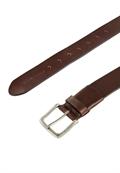 Gürtel aus echtem Leder dark brown