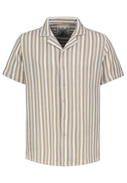 H52256M11248A1 stripes: string beige-ivory white