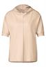 Halbarm Kapuzenshirt light smooth sand