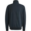 Half zip collar soft brushed terry salute