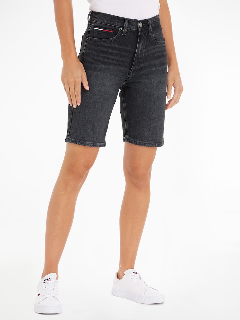 Tommy Jeans Damen Shorts kurz HARPER HR BERMUDA BG0181 denim black bequem online kaufen bei Tara M