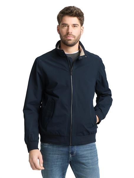 Harrington Jacke aus wasserabweisendem Material sky captain blue