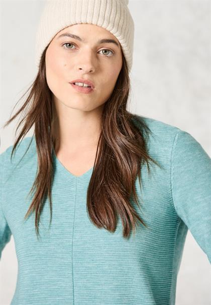 heather adriatic green melange