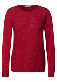 heather casual red melange