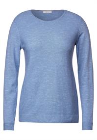heather real blue melange