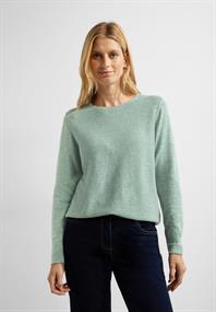 heather sage green melange