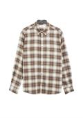 Hemd braun|beige