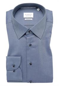 Hemd Dobbydesign Langarm denim