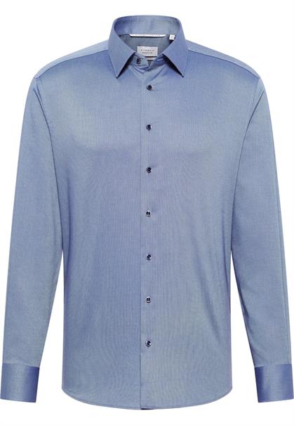 Hemd Dobbydesign Langarm denim