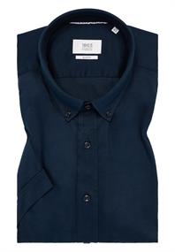 Hemd Jersey Kurzarm dunkelblau