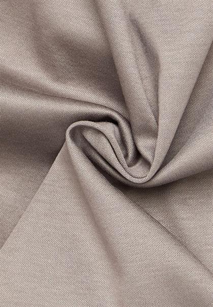 Hemd Jersey Kurzarm hellgrau