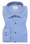 Hemd Langarm blau