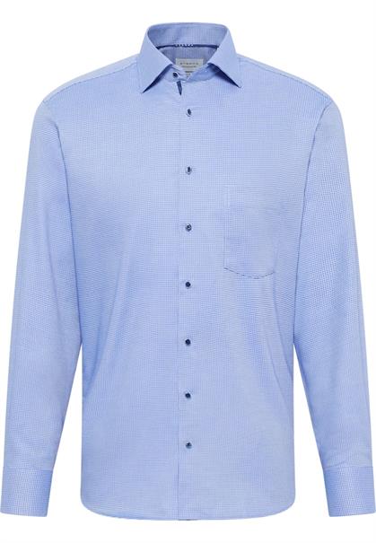 Hemd Langarm blau