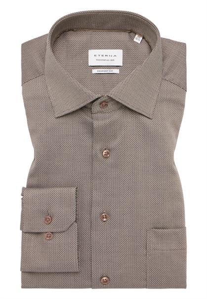 Hemd Langarm cognac