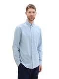 Hemd mit Brusttasche light blue chambray
